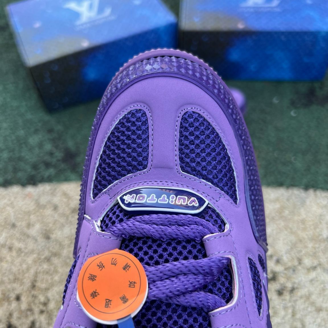 Louis Vuitton Skate Morado
