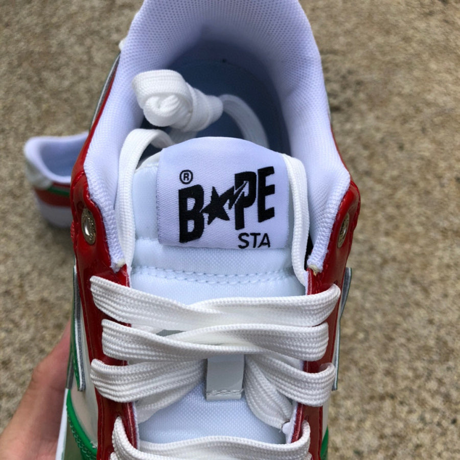 Bape Sta SK8 Verde y Rojo