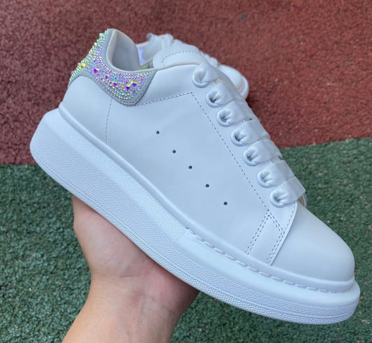 Alexander McQueen Blanco y Brillitos