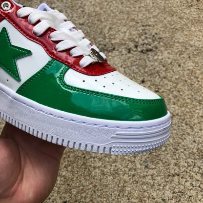 Bape Sta SK8 Verde y Rojo