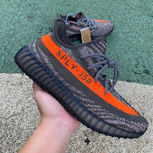 Adidas Yeezy 350 Gris y Naranja