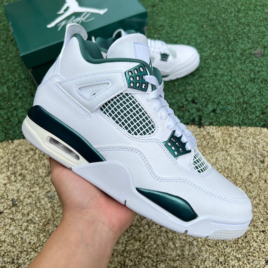 Jordan Retro 4 Oxidized Green