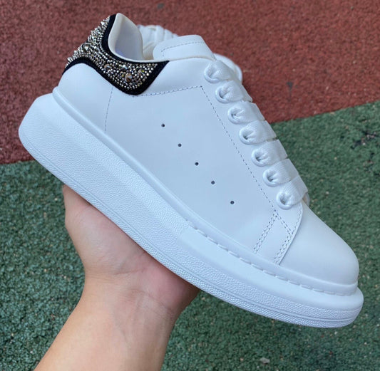 Alexander McQueen Negro y Brillitos