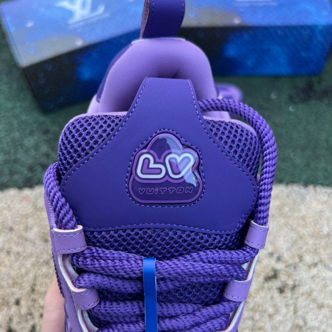 Louis Vuitton Skate Morado