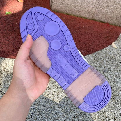 Off White Low Tops Blanco y Morado