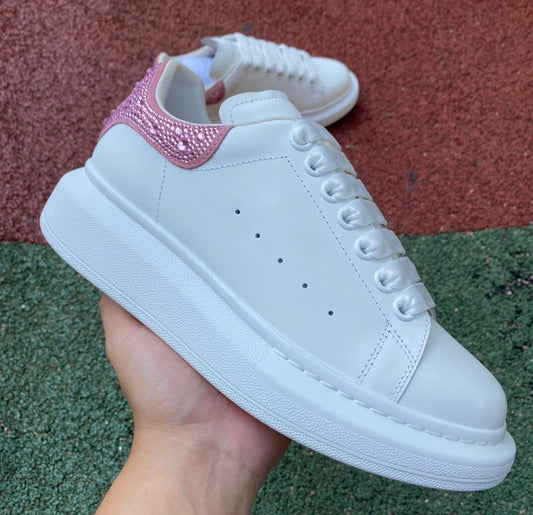 Alexander McQueen Rosado y Brillitos