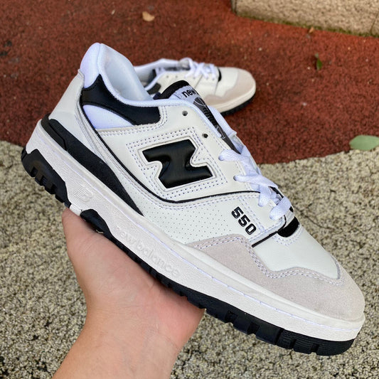 New Balance 550 Blanco y Negro