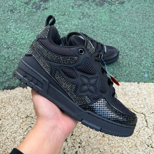 Louis Vuitton Skate Negro Diamante