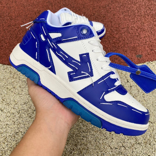 Off White Low Tops Azul