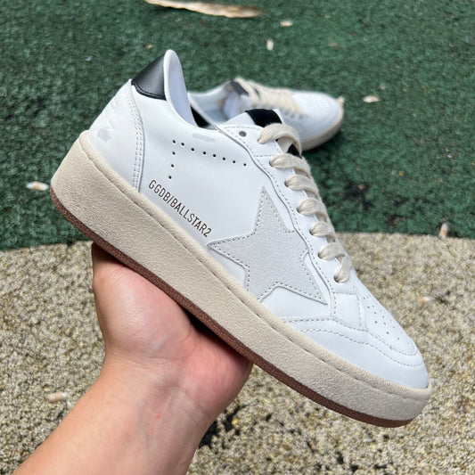 Golden Goose Ballstar Blanco y Negro