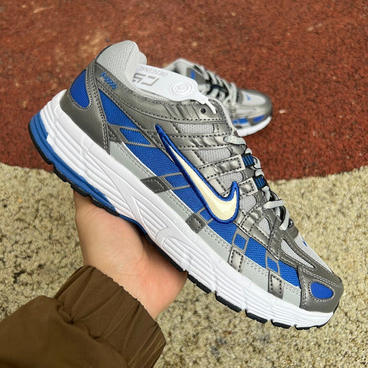Nike P-6000 Plateado y Azul