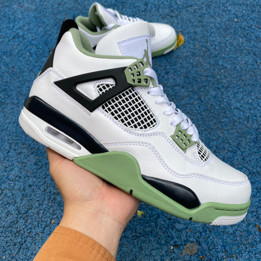 Jordan Retro 4 Oil Green