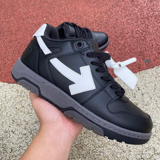 Off White Low Tops Negro