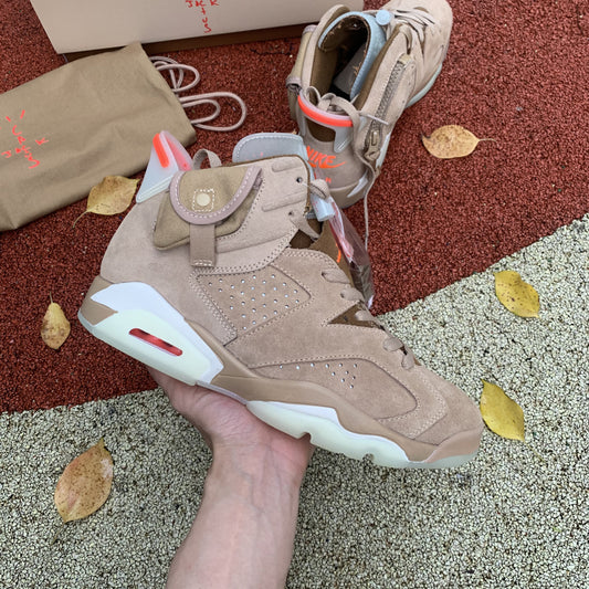 Jordan Retro 6 Travis Scott Khaki