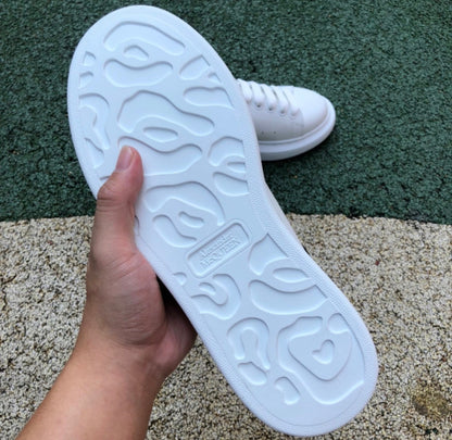 Alexander McQueen Negro y Blanco Gamuza