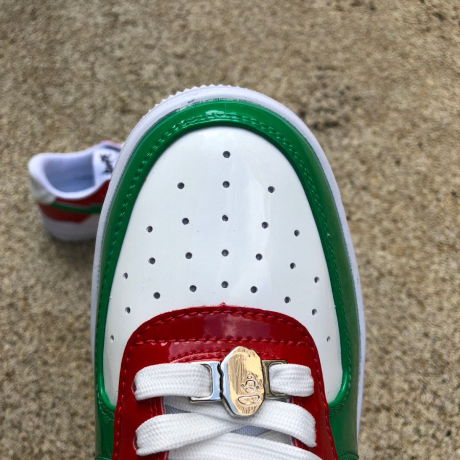 Bape Sta SK8 Verde y Rojo